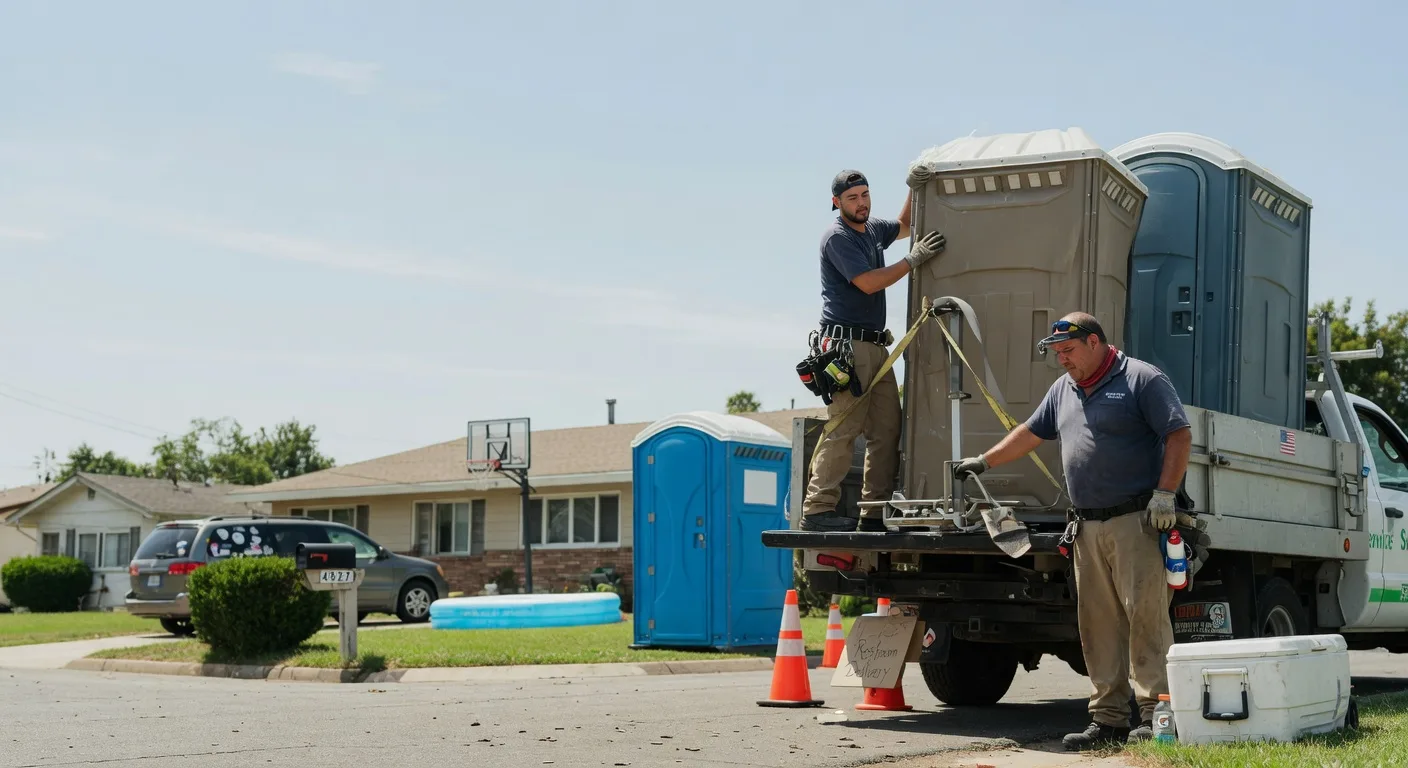 Porta Potty Rental in Great Lakes, IL near me